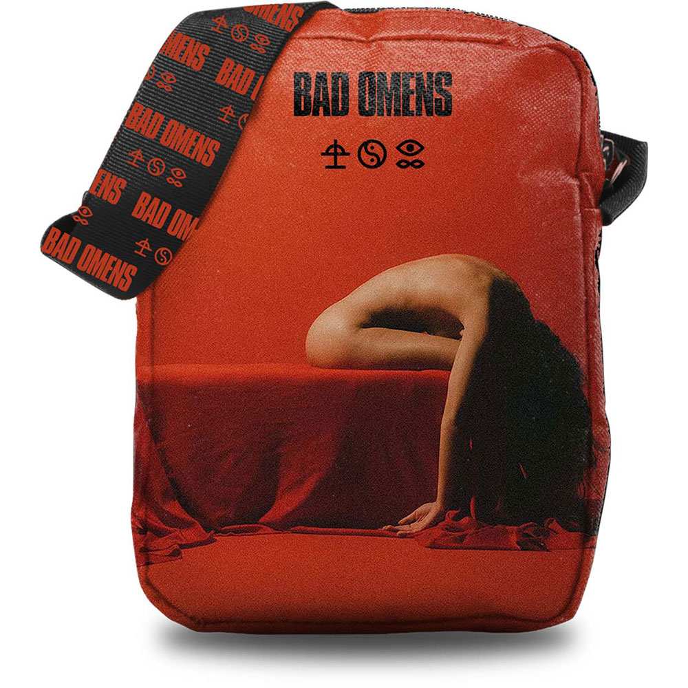 Rocksax Bad Omens - Omens 3 Crossbody bag - Red/Black